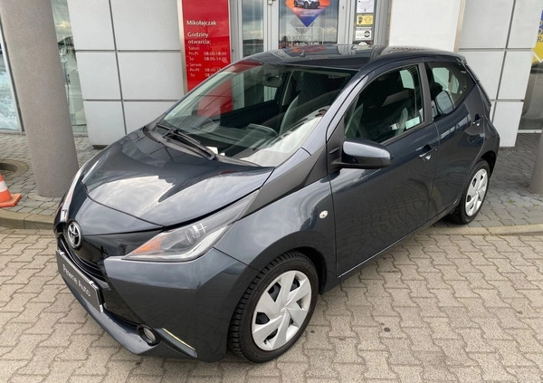 Toyota Aygo cena 37500 przebieg: 115217, rok produkcji 2017 z Pilica małe 191